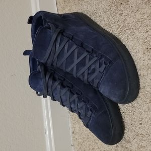 Balenciaga Arena High - Blue Suede - Size 42
